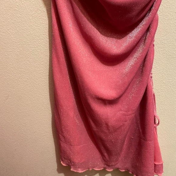 super cute mini pink dress!! perfect for grad season - Picture 3 of 4